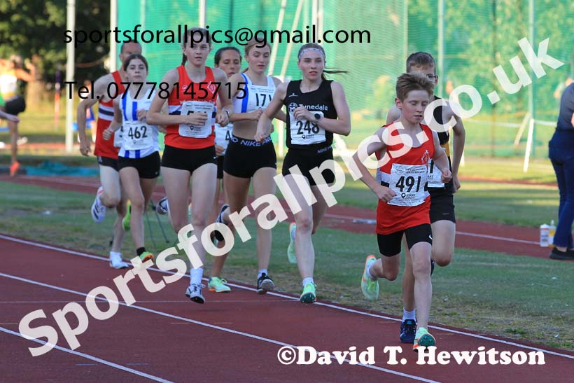 3000 metres, 2022 NEGP Monkton No. 6, Wednesday, Aug. 10th. Photo: David T. Hewitson/Sports for All Pics
